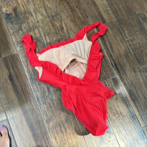 Jcrew Ruffled scoopback one-piece swimsuit - Picture 4 of 6